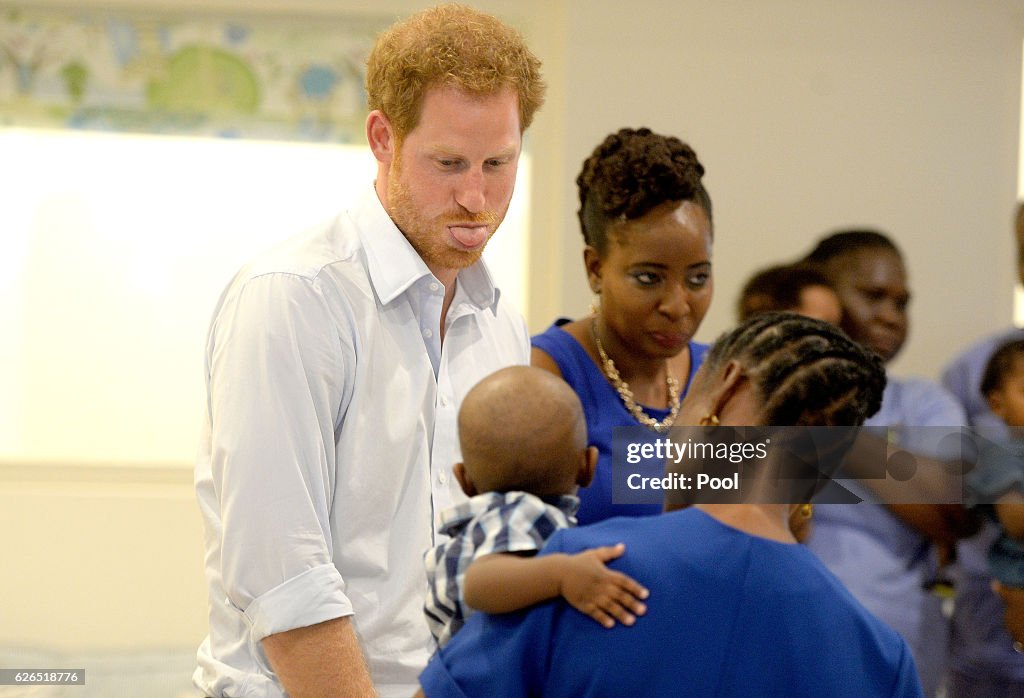 Prince Harry Visits The Caribbean - Day 9
