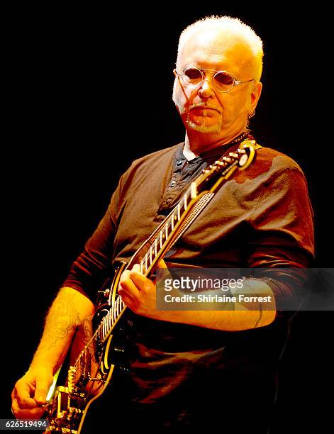 Reeves Gabrels of The Cure performs at Manchester Arena on November 29, 2016 in Manchester, United Kingdom.