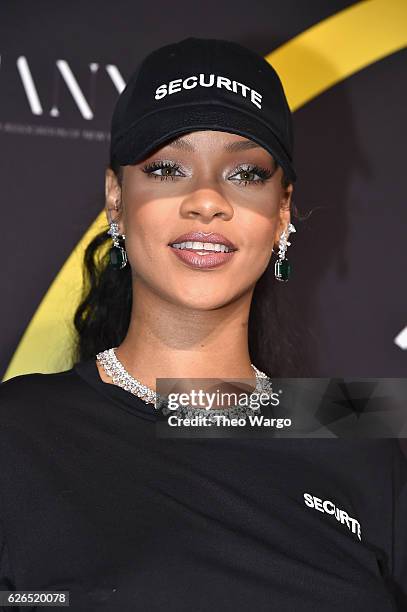 Rihanna attends the 30th FN Achievement Awards at IAC Headquarters on November 29, 2016 in New York City.