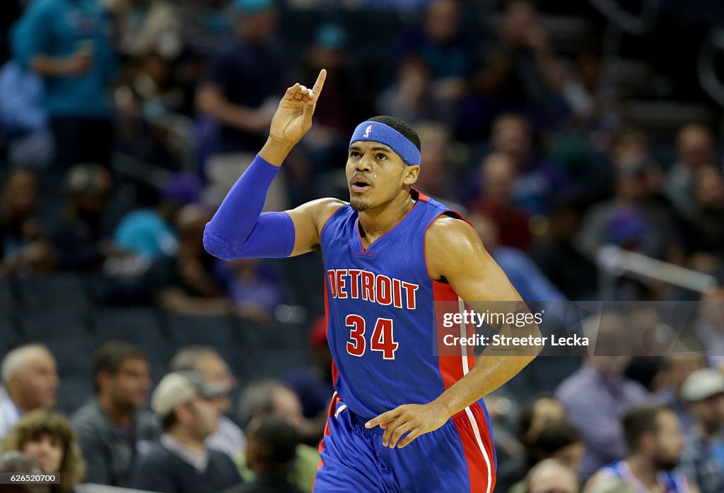 Detroit Pistons v Charlotte Hornets