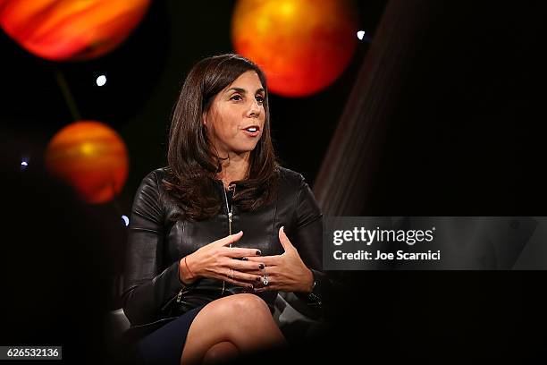 Melanie Whelan speaks onstage during the One on One: The Business of Performance panel at Fortune MPW Next Gen 2016 on November 29, 2016 in Dana...