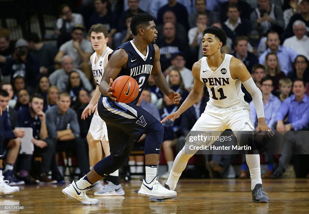 Penn Quakers v Villanova Wildcats