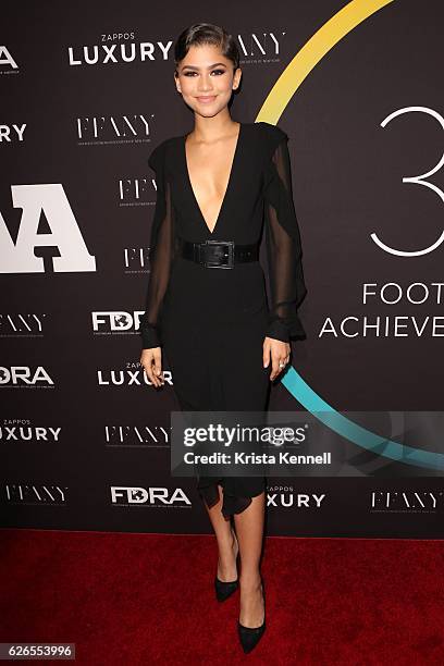 Zendaya attends the 30th FN Achievement Awards at IAC Headquarters on November 29, 2016 in New York City.