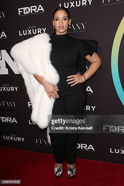 Dascha Polanco attends the 30th FN Achievement Awards at IAC Headquarters on November 29, 2016 in New York City.