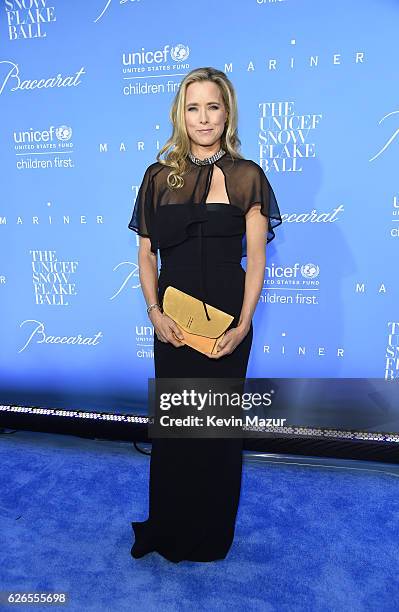 Fund for UNICEF National Board Member Tea Leoni attends the 12th annual UNICEF Snowflake Ball at Cipriani Wall Street on November 29, 2016 in New...