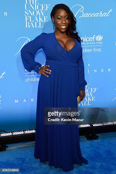 Actress Bre Jackson attends the 12th annual UNICEF Snowflake Ball at Cipriani Wall Street on November 29, 2016 in New York City.