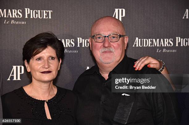 Lauren and Sean Kelly attend the Audemars Piguet Art Commission Presents "Reconstruction of the Universe" By Sun Xun on November 29, 2016 in Miami...