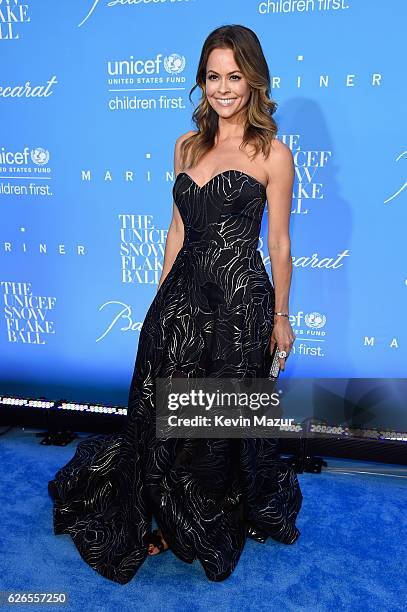 Brooke Burke-Charvet attends the 12th annual UNICEF Snowflake Ball at Cipriani Wall Street on November 29, 2016 in New York City.