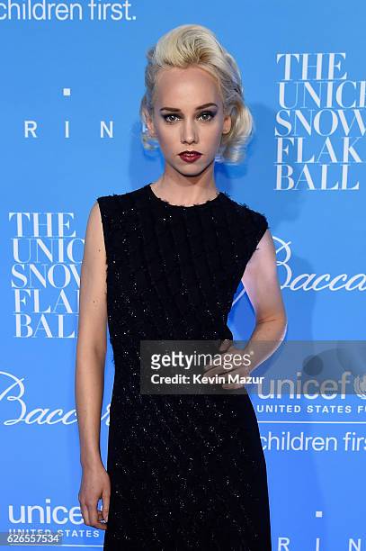 Margot attends the 12th annual UNICEF Snowflake Ball at Cipriani Wall Street on November 29, 2016 in New York City.