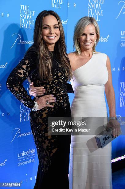 Philanthropist, Honoree, Spirit of Compassion Award Moll Anderson and Dr. Jennifer Ashton attend the 12th annual UNICEF Snowflake Ball at Cipriani...