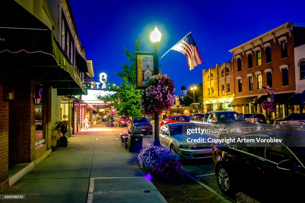 Westerville Ohio At Night High Res Stock Photo Getty Images Westerville Ohio At Night High Res Stock Photo Getty Images