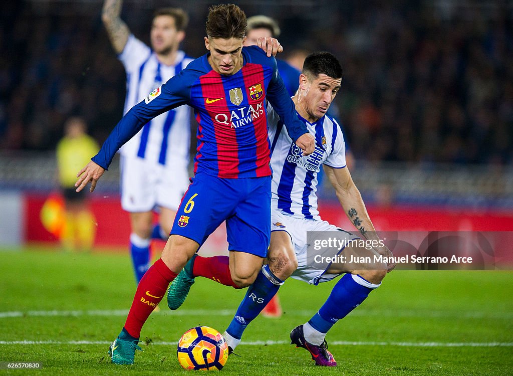 Real Sociedad de Futbol v FC Barcelona - La Liga