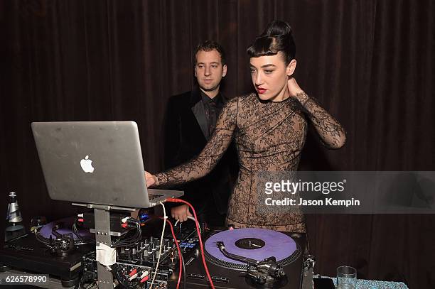 Mia Moretti performs during the 12th annual UNICEF Snowflake Ball at Cipriani Wall Street on November 29, 2016 in New York City.