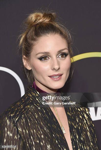 Socialite and model Olivia Palermo attends the 30th FN Achievement awards at IAC Headquarters on November 29, 2016 in New York City.
