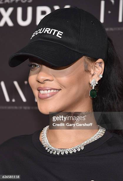 Event honoree Rihanna attends the 30th FN Achievement awards at IAC Headquarters on November 29, 2016 in New York City.