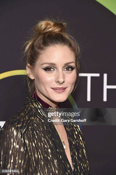 Socialite and model Olivia Palermo attends the 30th FN Achievement awards at IAC Headquarters on November 29, 2016 in New York City.