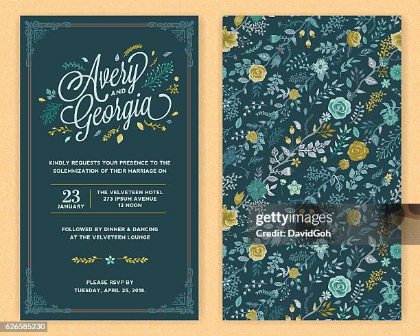 3 0点の結婚式の招待状イラスト素材 Getty Images 3 0点の結婚式の招待状イラスト素材 Getty Images