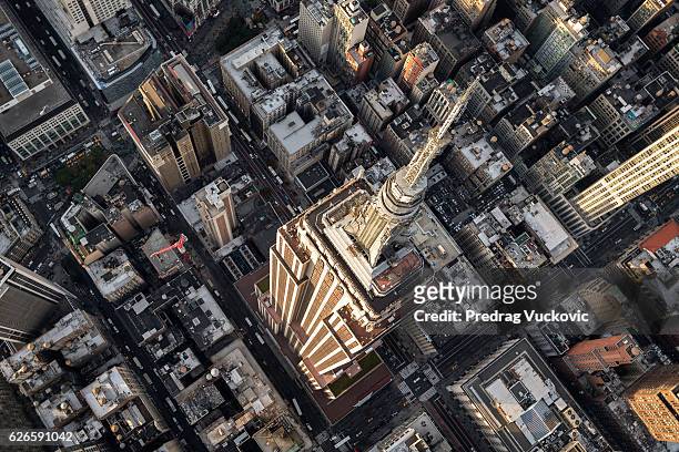 empire state building in new york - empire state building stock pictures, royalty-free photos & images