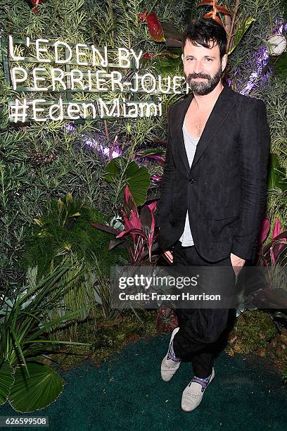 Simon Hammerstein attends the L'Eden By Perrier-Jouet opening night in partnership with Vanity Fair at Casa Faena on November 29, 2016 in Miami...