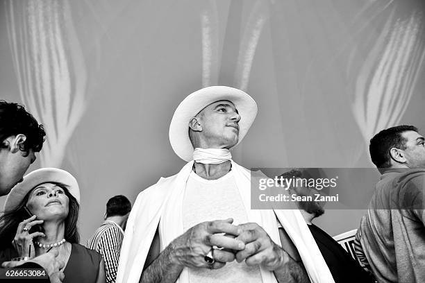 Alan Faena attends The Daily Front Row and Faena Art Celebrate the Launch of The Daily's Miami Edition, Featuring Act One at The Faena Art Dome on...