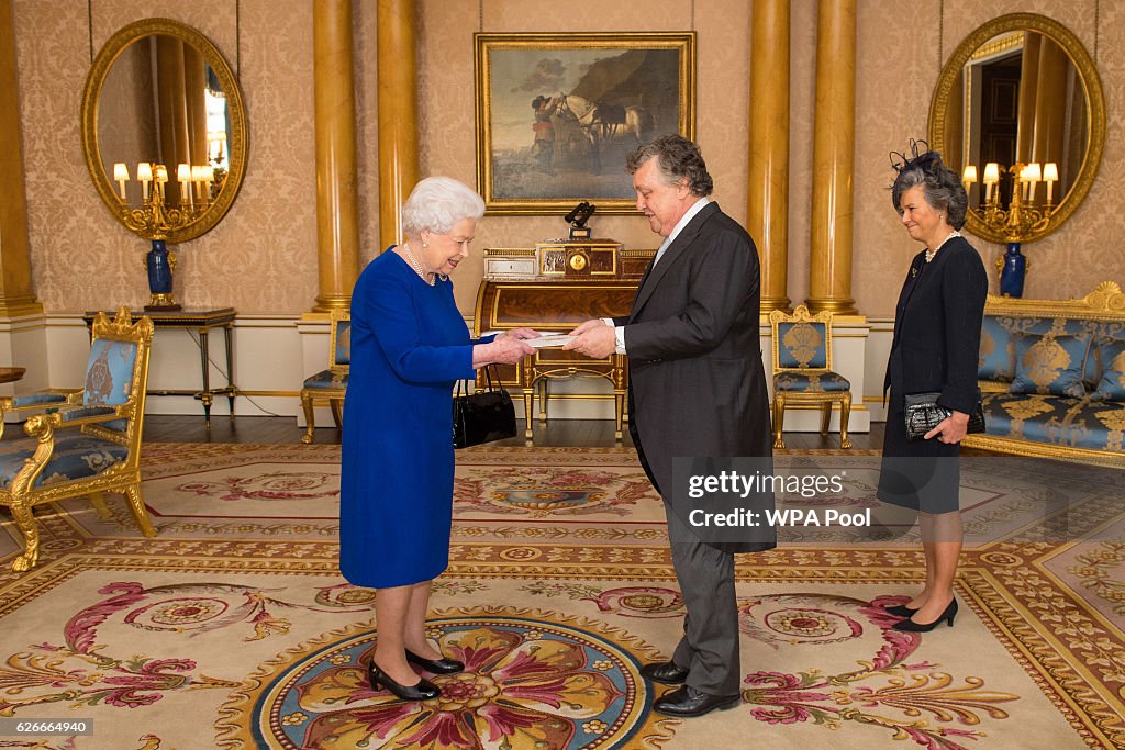 Audience at Buckingham Palace