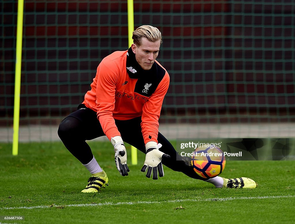 Liverpool Training Session