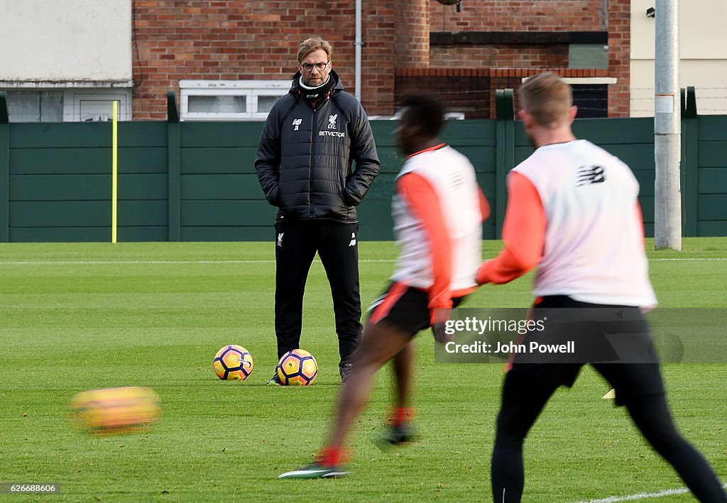 Liverpool Training Session