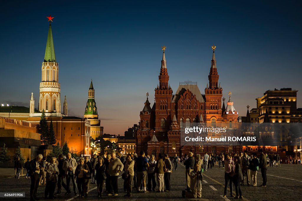 Red Square by night