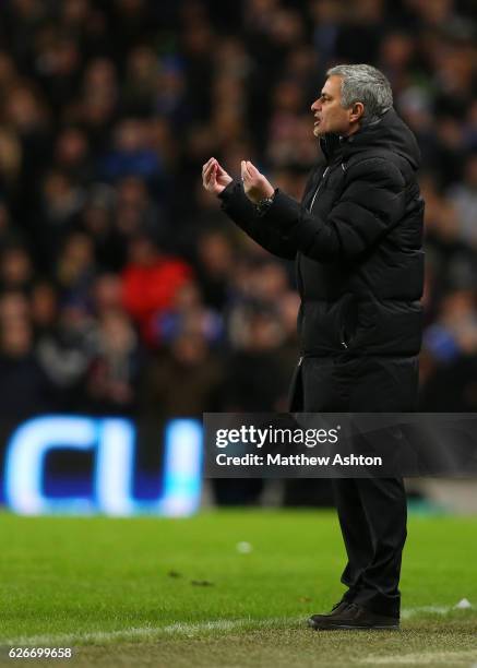 Jose Mourinho the head coach / manager of Chelsea