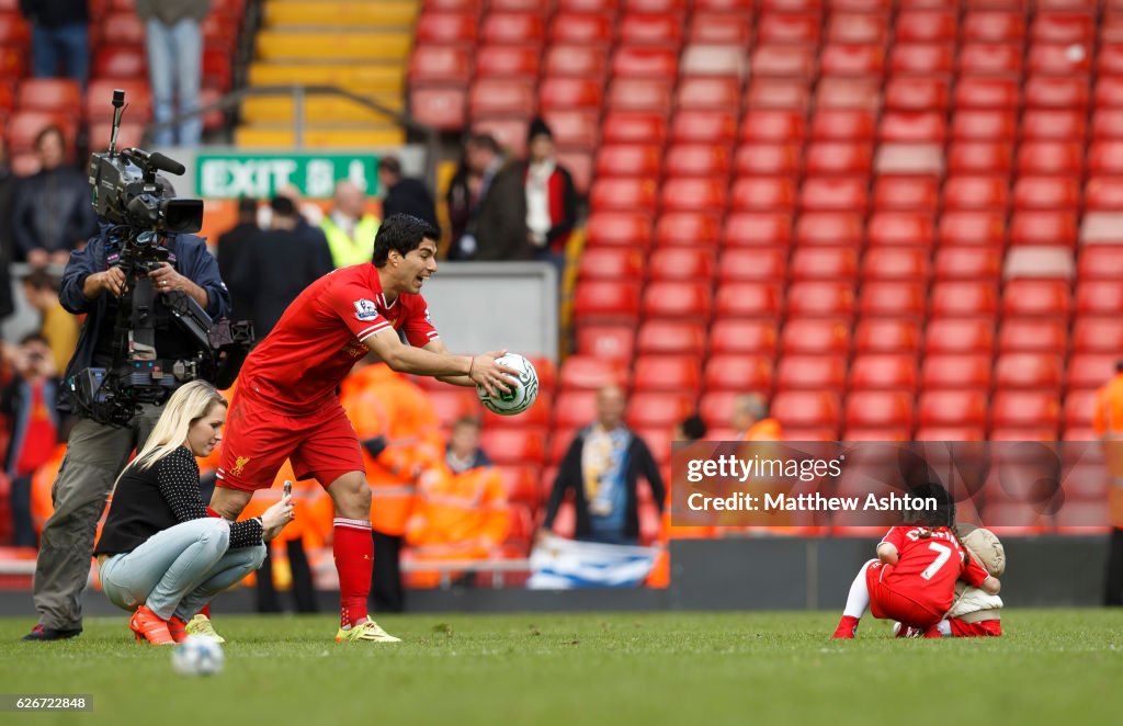 SOCCER : Barclays Premier League - Liverpool v Newcastle United