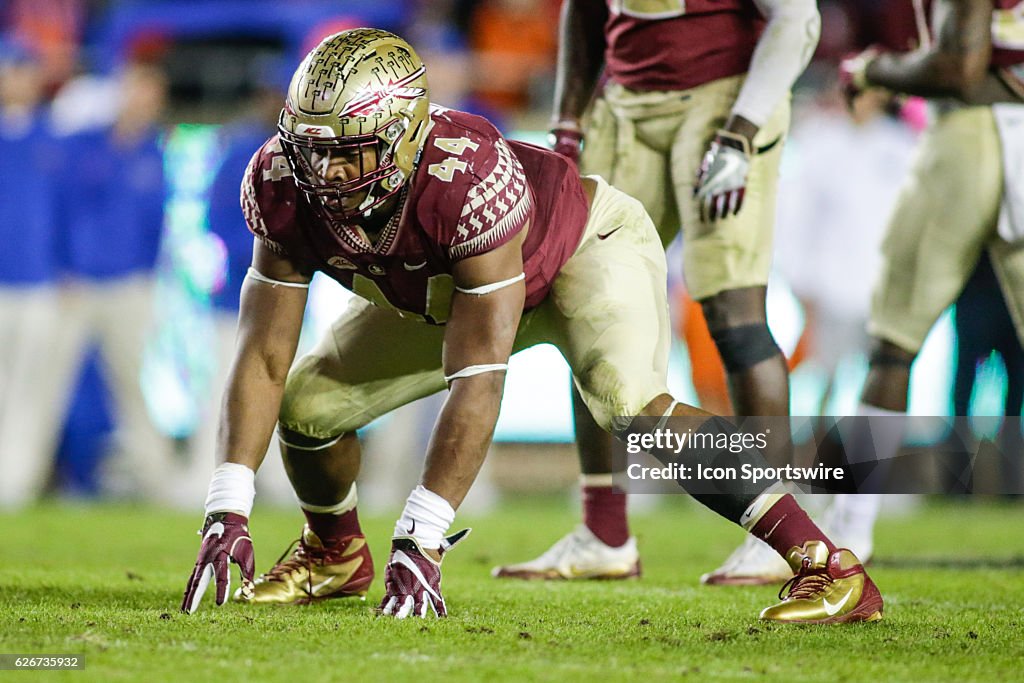 NCAA FOOTBALL: NOV 26 Florida at Florida State