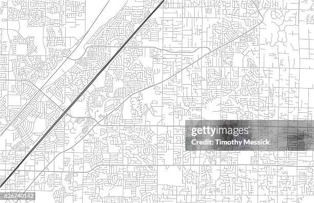 city street map - abstract road map stock illustrations