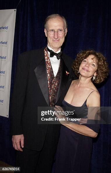 Julie Rutherford Cobb James Cromwell and wife Julie Cobb at The Adopt-A-Minefield Gala. The ...