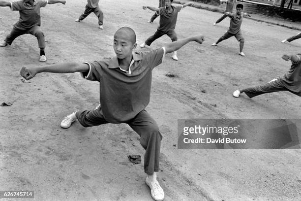 The school has students barely older than five years old up through teenagers. Shaolin Mountain in China's Henan Province is said to be the...