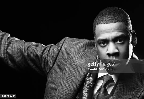 Rapper Jay-Z is photographed for Rolling Stone Magazine in 2007.