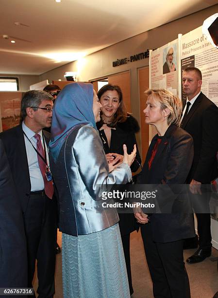 President-Elect Maryam Rajavi of the NCRI spoke at the Call for Justice; Ending Impunity for Perpetrators of Crimes Against Humanity in Iran and...