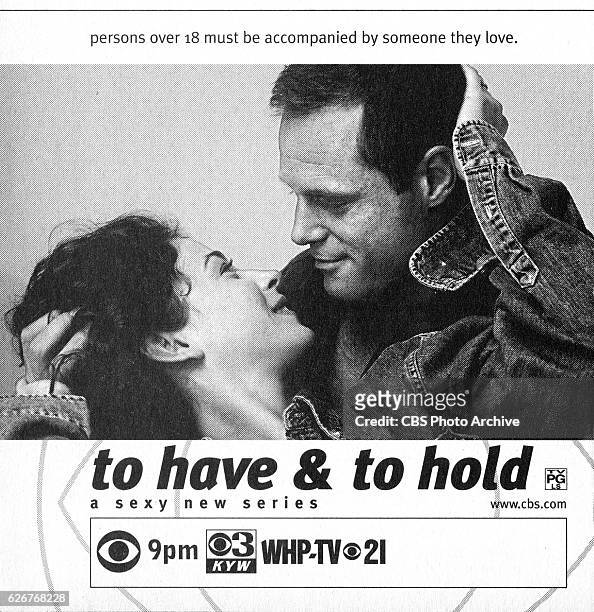 Television advertisement as appeared in the October 3, 1998 issue of TV Guide magazine. An ad for the Wednesday night drama: To Have & To Hold .