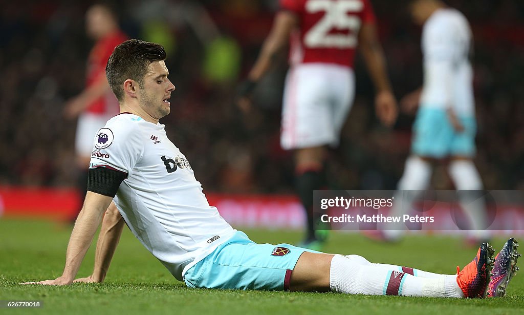 Manchester United v West Ham United - EFL Cup Quarter-Final