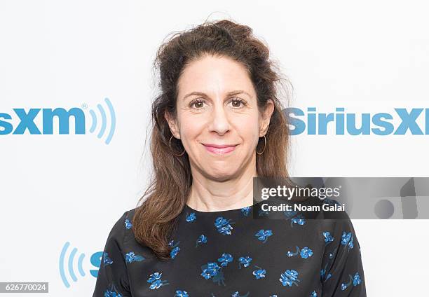 Producer Jenny Carchman visits the SiriusXM Studio on November 29, 2016 in New York City.