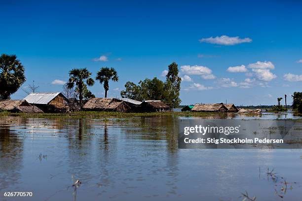 abandoned fishermen's village - cambodia stock pictures, royalty-free photos & images