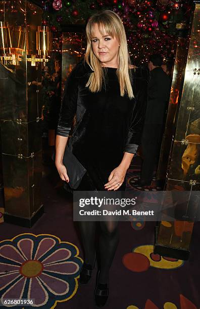 Sophie MIchell attends the Sunday Times Style Christmas Party at Annabel's on November 30, 2016 in London, England.