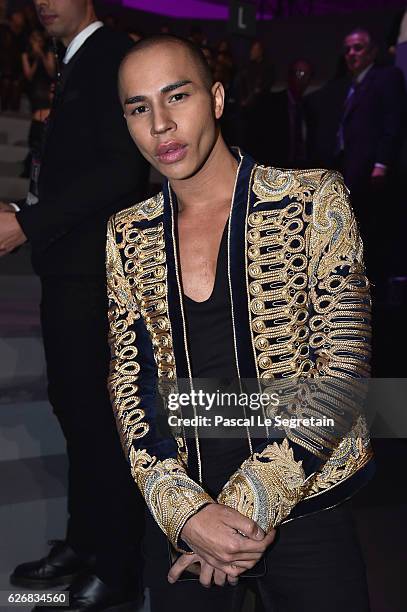 Olivier Rousteing attends the Victoria's Secret Fashion Show on November 30, 2016 in Paris, France.