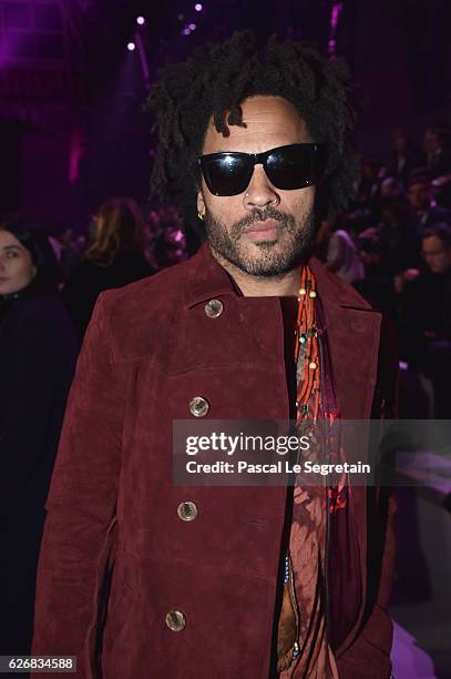 Lenny Kravitz attends the Victoria's Secret Fashion Show on November 30, 2016 in Paris, France.