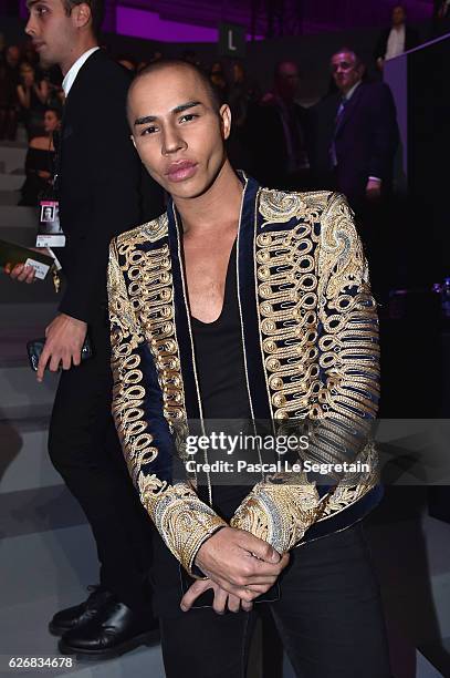 Olivier Rousteing attends the Victoria's Secret Fashion Show on November 30, 2016 in Paris, France.