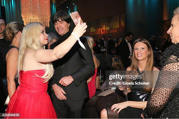 Joachim, Jogi, Loew during the Bambi Awards 2016 party at Atrium Tower on November 17, 2016 in Berlin, Germany.