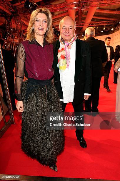 Princess Mafalda von Hessen and her boyfriend Rolf Sachs during the Bambi Awards 2016, arrivals at Stage Theater on November 17, 2016 in Berlin,...