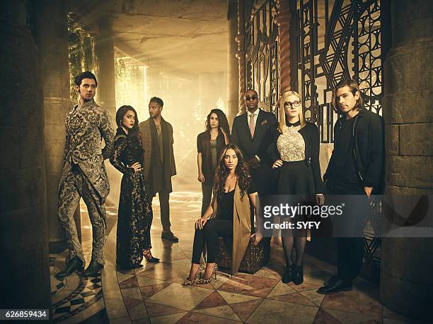 Season:2 -- Pictured: Hale Appleman as Eliot, Summer Bishil as Margo, Arjun Gupta as Penny, Jade Tailor as Kady, Stella Maeve as Julia, Rick Worthy...
