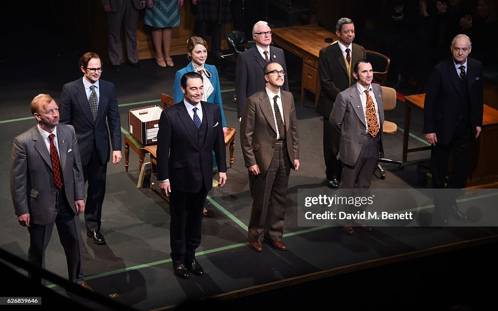 "This House" - Press Night - Curtain Call