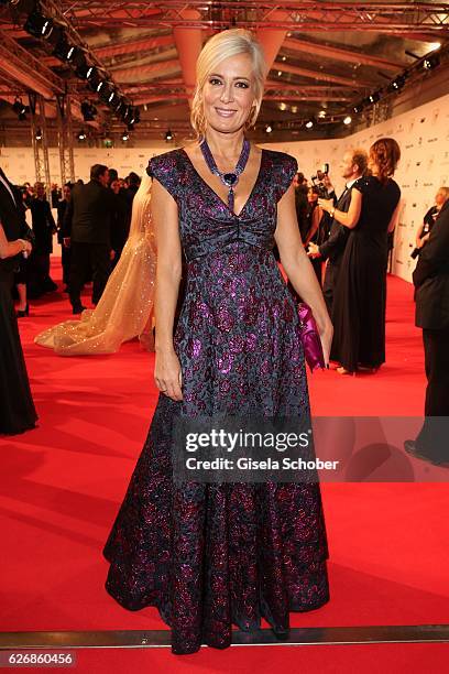 Judith Milberg wearing a dress by Talbot Runhof during the Bambi Awards 2016, arrivals at Stage Theater on November 17, 2016 in Berlin, Germany.