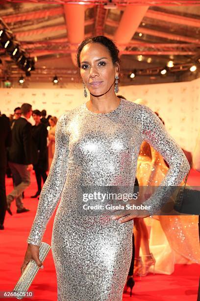 Barbara Becker during the Bambi Awards 2016, arrivals at Stage Theater on November 17, 2016 in Berlin, Germany.